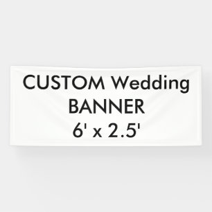 Custom Banner 6' x 2.5'