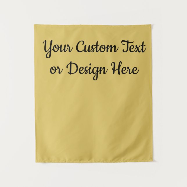 Custom Banner Personalized Gold Bridal Shower Prop Tapestry (Front)