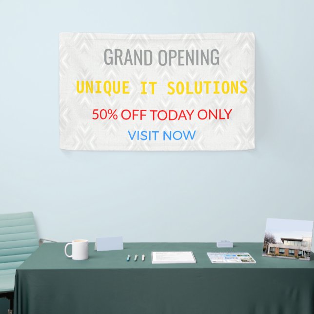 Custom Banner Personalized Vinyl Banner Sign (Tradeshow)