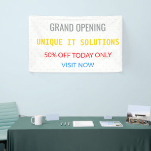 Custom Banner Personalized Vinyl Banner Sign