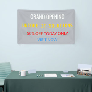 Custom Banner Personalized Vinyl Banner Sign