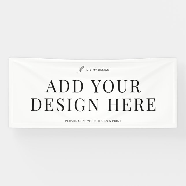 Custom Banner Printing Outdoor & Indoor Signage (Horizontal)