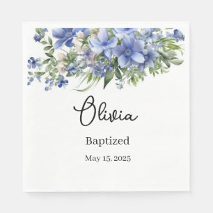 Custom Baptism  Napkin