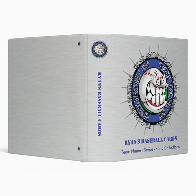 Custom Baseball Card Binder (Background)