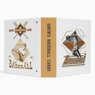 Custom Baseball Card Binder