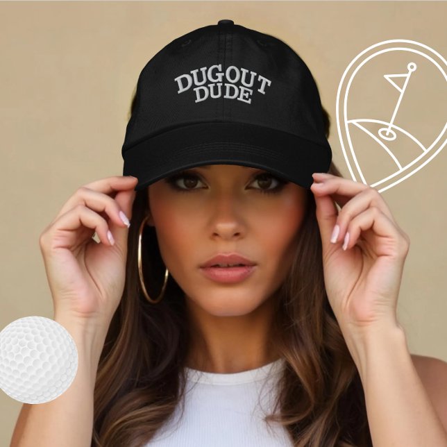 Custom Baseball Dugout Gift for Players Embroidered Hat (Creator Uploaded)