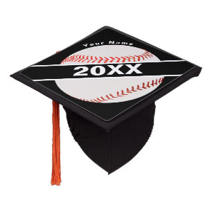 Custom Baseball Graduation Cap Topper