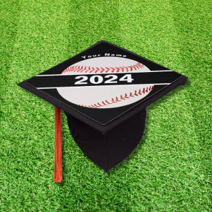 Custom Baseball Graduation Cap Topper