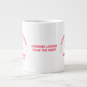 Custom Baseball Mom Squad Mug   Perfect Gift