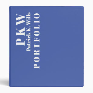 Custom Basic Simple Business Portfolio Binder