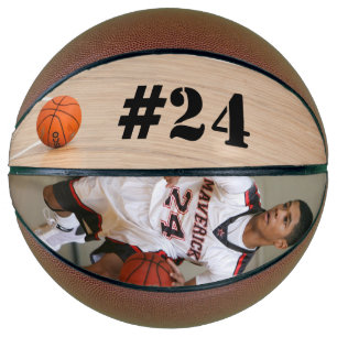 Custom Basketball - Add your image & Number