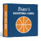 Custom basketball card collection binder book