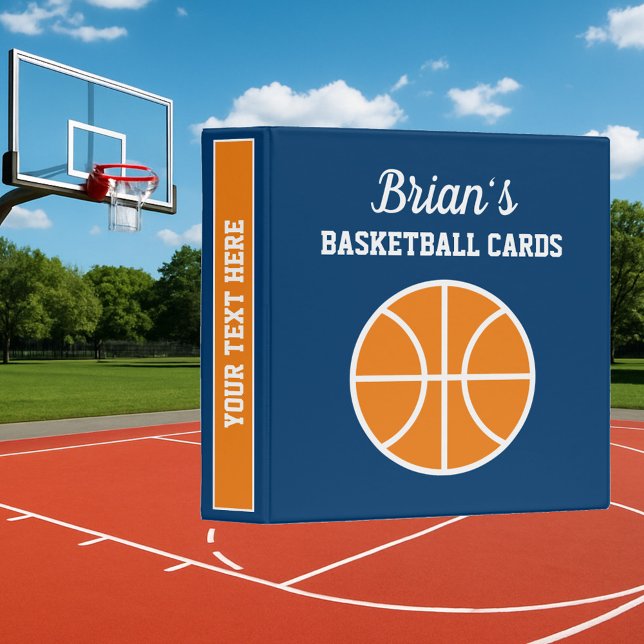 Custom basketball card collection binder book (Basketball binder)