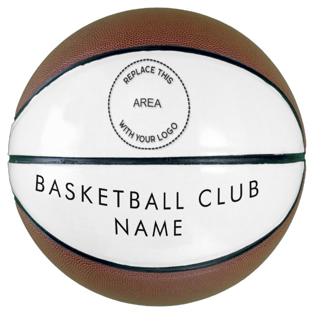 Custom Basketball Club Name and Logo (Front)