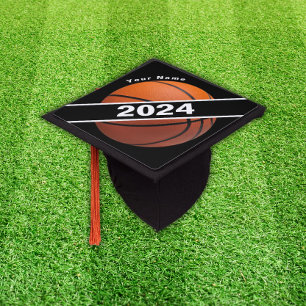 Custom Basketball Graduation Cap Topper