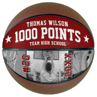 Custom Basketball Keepsake – 1000 Points Milestone