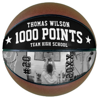 Custom Basketball Keepsake – 1000 Points Milestone