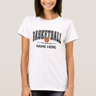 Custom Basketball Mom T-Shirt