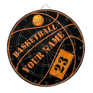 Custom Basketball Personalized Dartboard