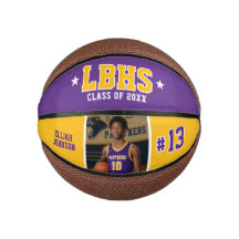 Custom Basketball Senior Gift with Photo, Keepsake