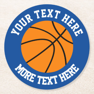Custom basketball sports coasters
