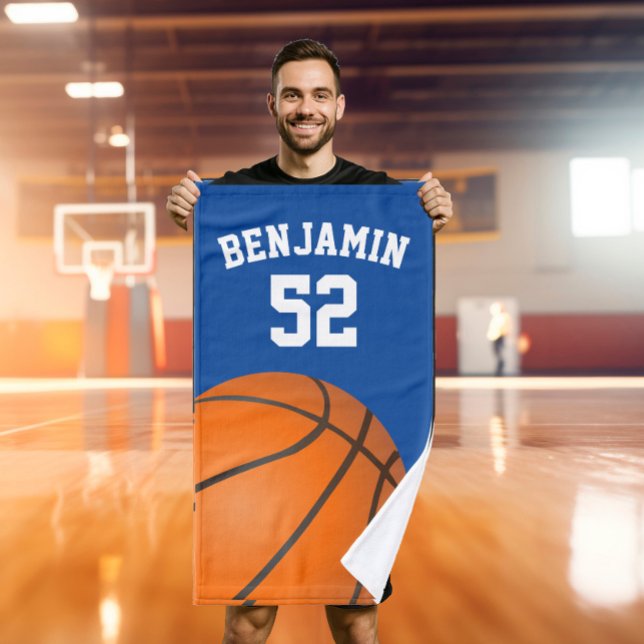 custom Basketball sports towel, coach bath towel (Creator Uploaded)