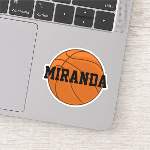 Custom Basketball Sticker