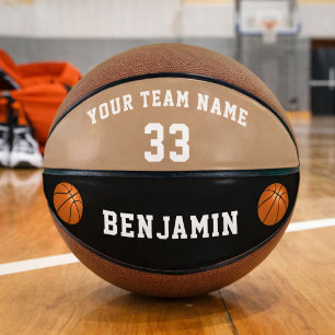 Custom Basketball with Player Number Team Name