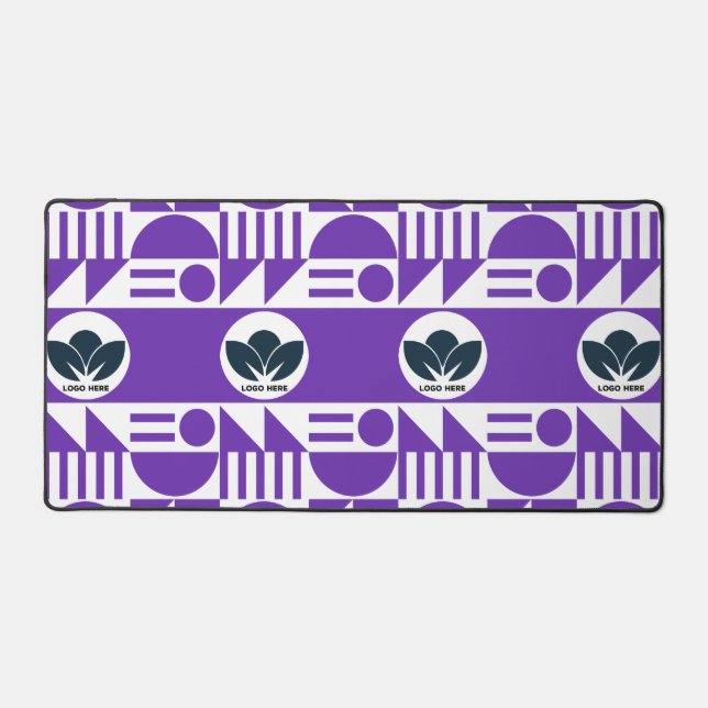 Custom Bauhaus Logo Desk Mat – Personalized Worksp (Front)