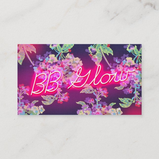 CUSTOM BB GLOW BUSINESS CARD (Front)