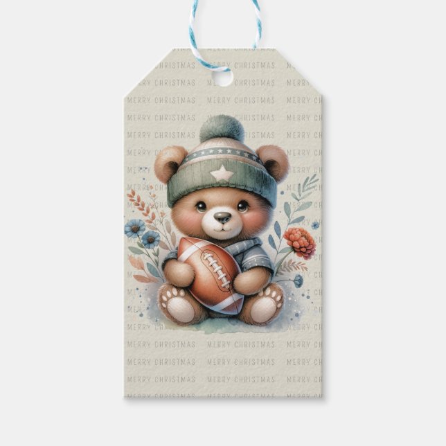Custom Bear Gift Tags (Front)