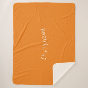 Custom Beautiful Name Throw Blanket – Large Size