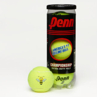 Custom Bee Penn Championship Tennis Balls
