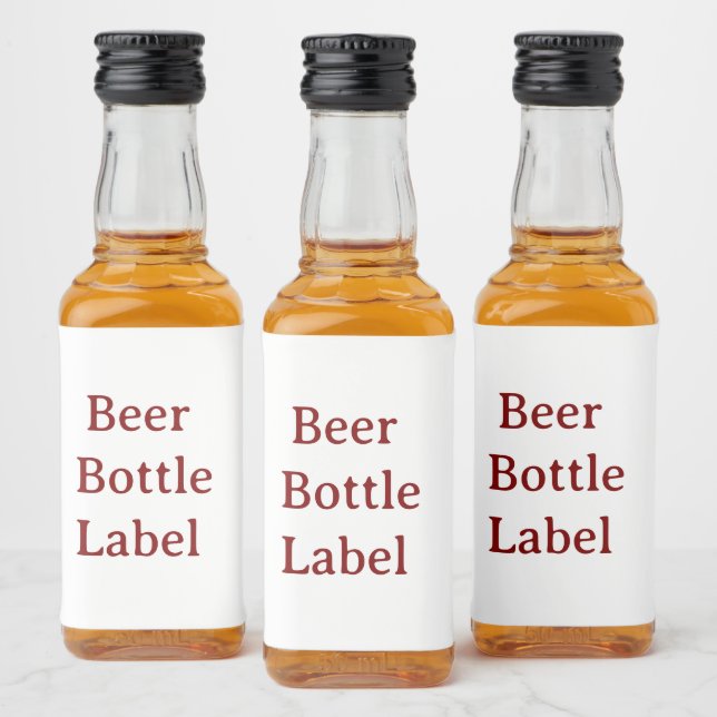 custom Beer Bottle Label (Bottles)