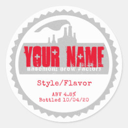 Custom Beer Label Template - Add your own words