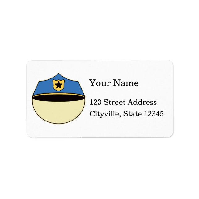 Custom Best Cop Ever Label (Front)
