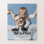 Custom Best Dad Ever! Photo Father's day Jigsaw Puzzle<br><div class="desc">Introducing our "Best Dad Ever! Custom Photo Father's Day Puzzle" – a heartfelt and unique gift to celebrate the special father figure in your life. This puzzle allows you to customize it with a personal message and a favourite photo, adding a personal touch to your Father's Day gift. Customize every...</div>