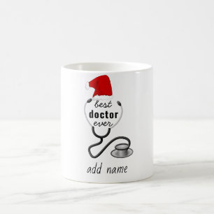 Custom Best Doctor Ever Graduation Appreciation Coffee Mug