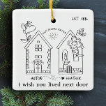 Custom Best Friend Picture Customized Christmas Ceramic Ornament<br><div class="desc">Celebrate your best friend and the cherished memories you've shared with our Custom "Best Friends Forever" Ceramic Ornament. This personalized ornament is a unique and heartfelt gift, perfect for your friend's birthday, Christmas, or any special occasion. Featuring the phrase "Best Friends Forever" and the option to add a custom picture,...</div>