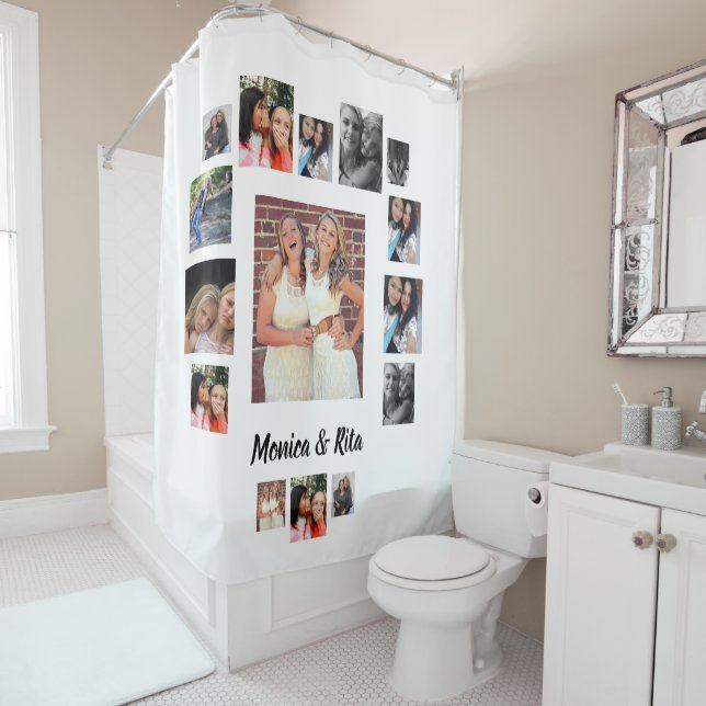 Custom Best Friends 15 Photo Collage (In Situ)