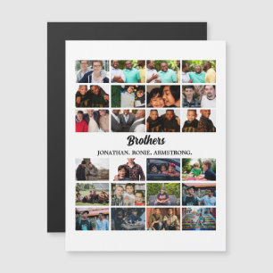 Custom Best Friends Forever Brothers Photo Collage