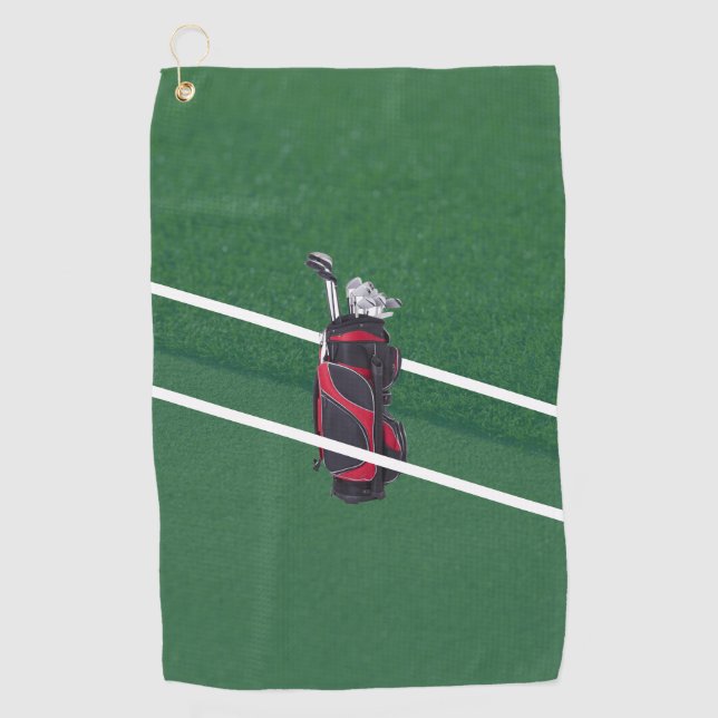Custom Best Golf Towels: The Perfect Addition  Golf Towel (Front)