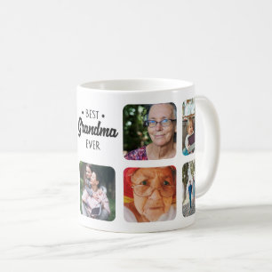 Custom Best Grandma Ever Add Photo Personalized Coffee Mug
