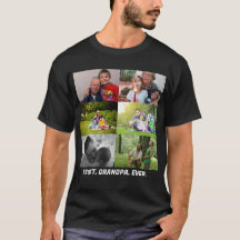 Custom Best grandpa ever 6 photo collage