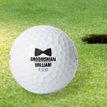 Custom Best Man Groomsman Wedding Golf Balls<br><div class="desc">Personalize the name for your best man,  groomsman or any other wedding party guest. Designed by Thisisnotme©</div>