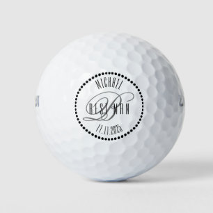 Custom Best Man Wedding Golf Balls