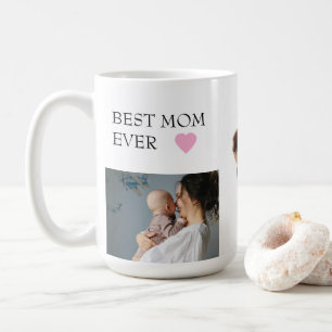 Custom "Best Mom Ever" Mug with Personalized Photo