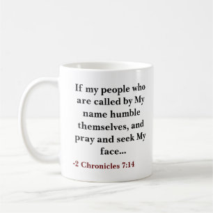 Custom bible verse Christian Coffee Mug
