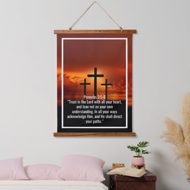 Custom bible verses quotes and personalized word  hanging tapestry (Bedroom)