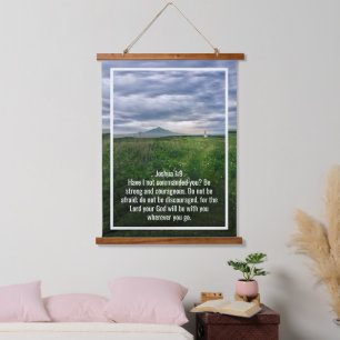 Custom bible verses quotes and personalized word hanging tapestry